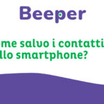 Beeper: salva contatti come vCard con un solo tocco!